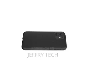 Silicone Case for iPhone 12 Mini Case (Black Hard Cover)
