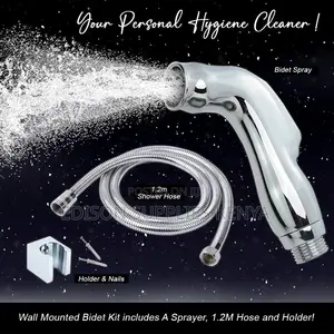 Arabic Shower Bidet Spray Toilet Spray Gun Chrome Shattaf