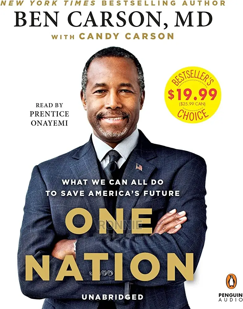 One Nation Book by Ben Carson