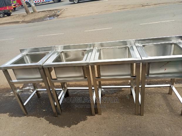 Stainless Steel Washing Sink (Single Sink) - main view