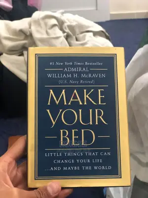 Make Your Bed Book by Admiral William McRaven