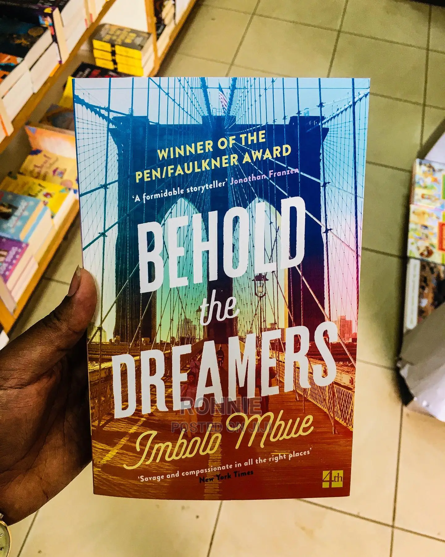 Behold the Dreamers Book by Imbolo Mbue