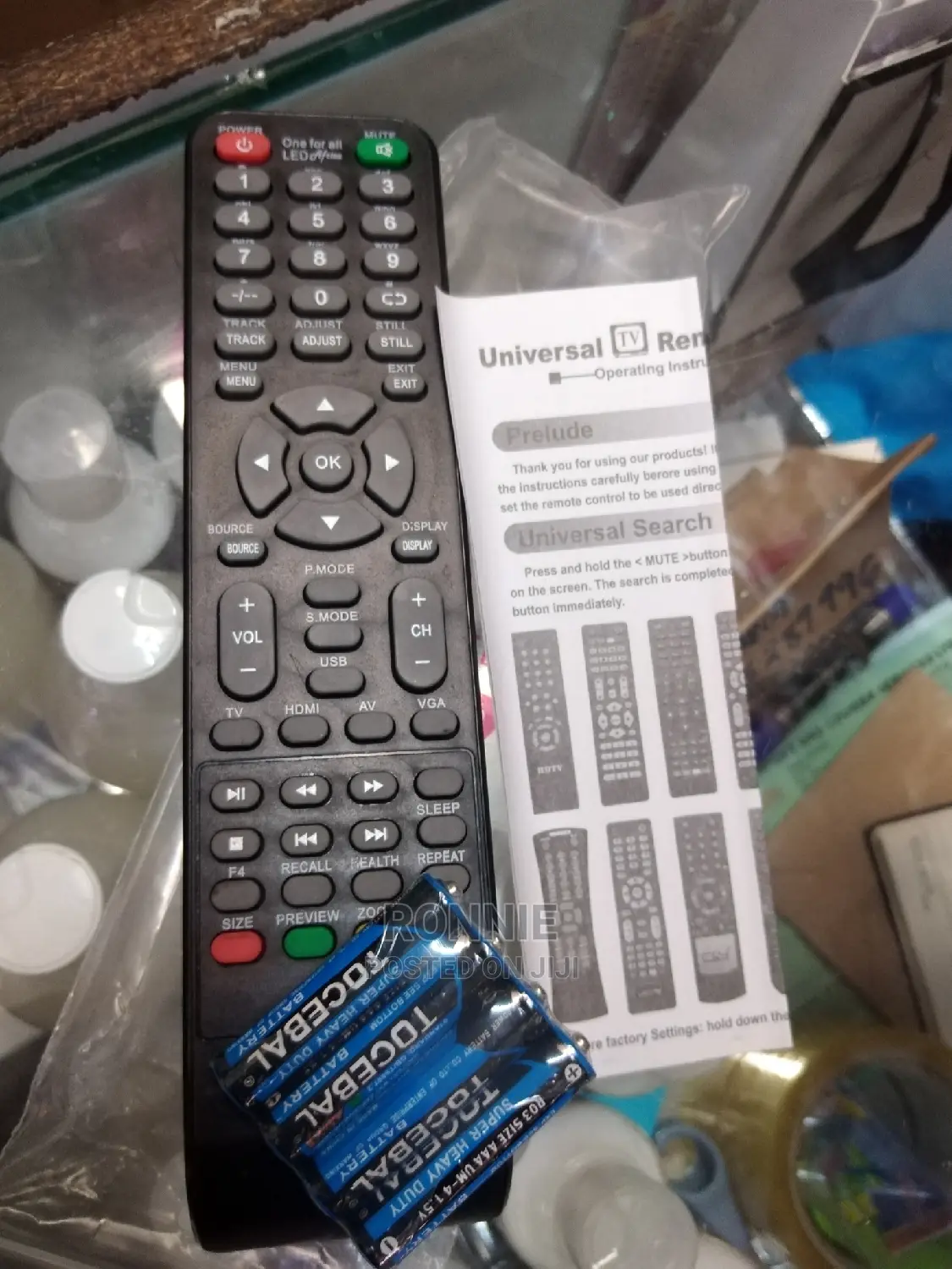 Remote Control Replacement for Myleader Led Digital TV