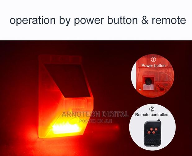 Ip65 Water Proof Remote Controlled Solar/Ac Charging Alarm - thumbnail 3