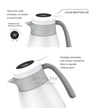 Flasks With Temperature Indicator on Lid