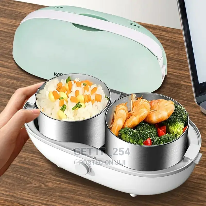 Portable Electric Lunch Box Stainless Steel