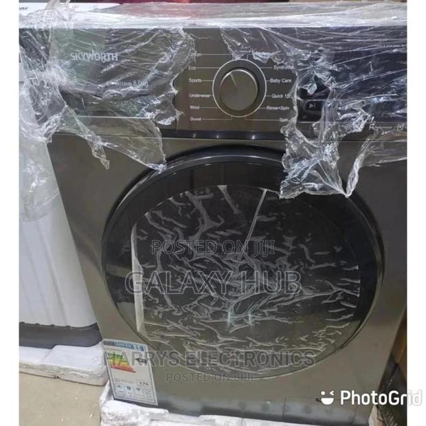 Sky Worth 8kg Front Load Fully Automatic Washing Machine - main view
