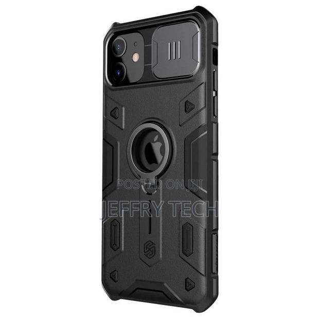 Resistant Bumpers Armor Case for Apple iPhone 11 Ring Stand - main view