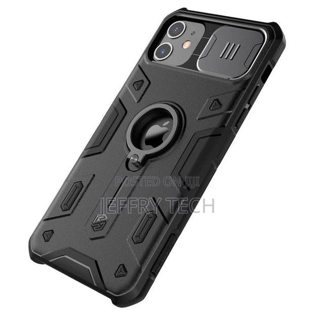 Resistant Bumpers Armor Case for Apple iPhone 11 Ring Stand - thumbnail 3