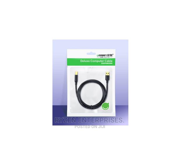 UGREEN USB 2.0 AM to BM Print Cable 5m (Black)