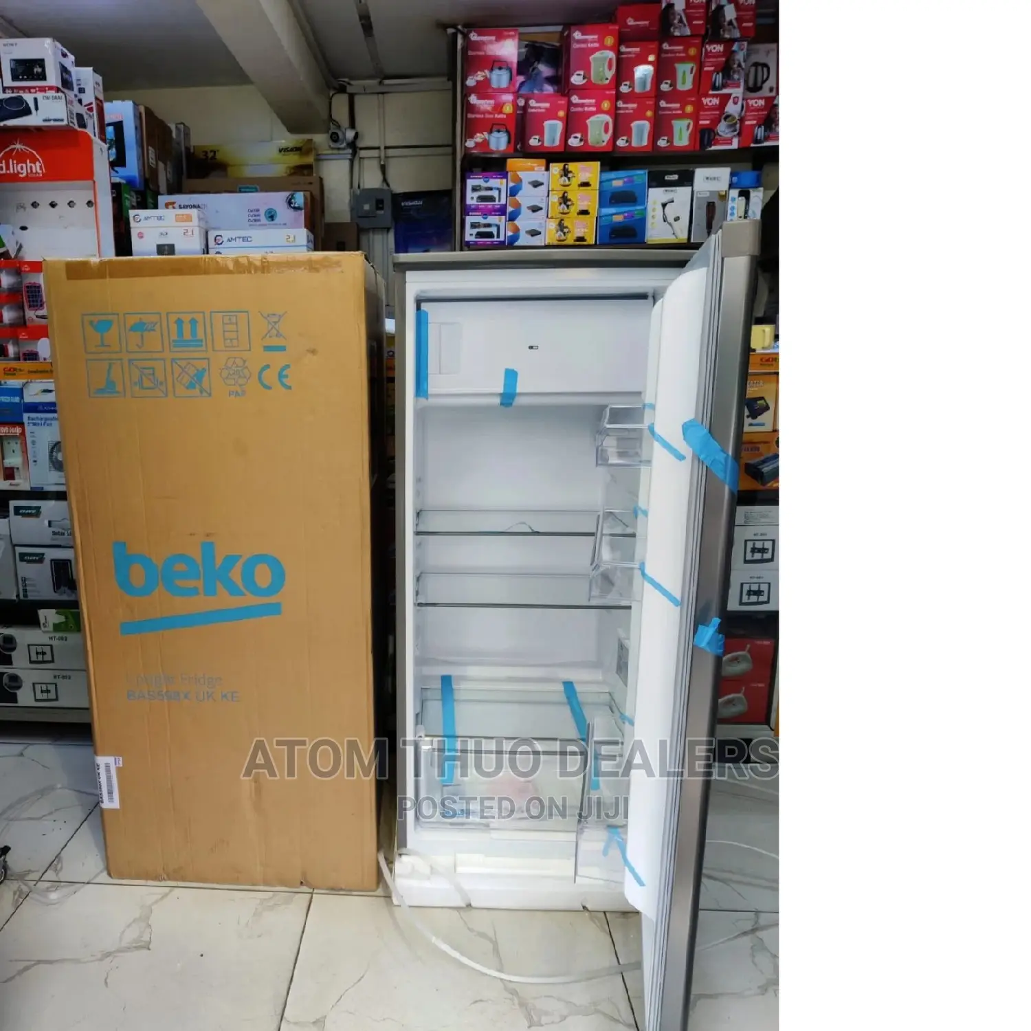 *Beko Single Door Fridge 198litres 
