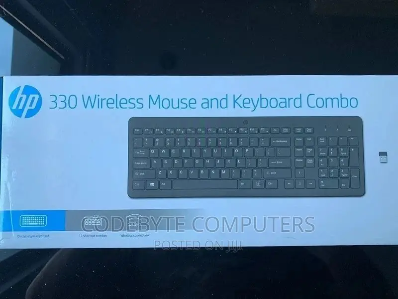HP 330 Wireless Mouse and Keyboard Combination (English)