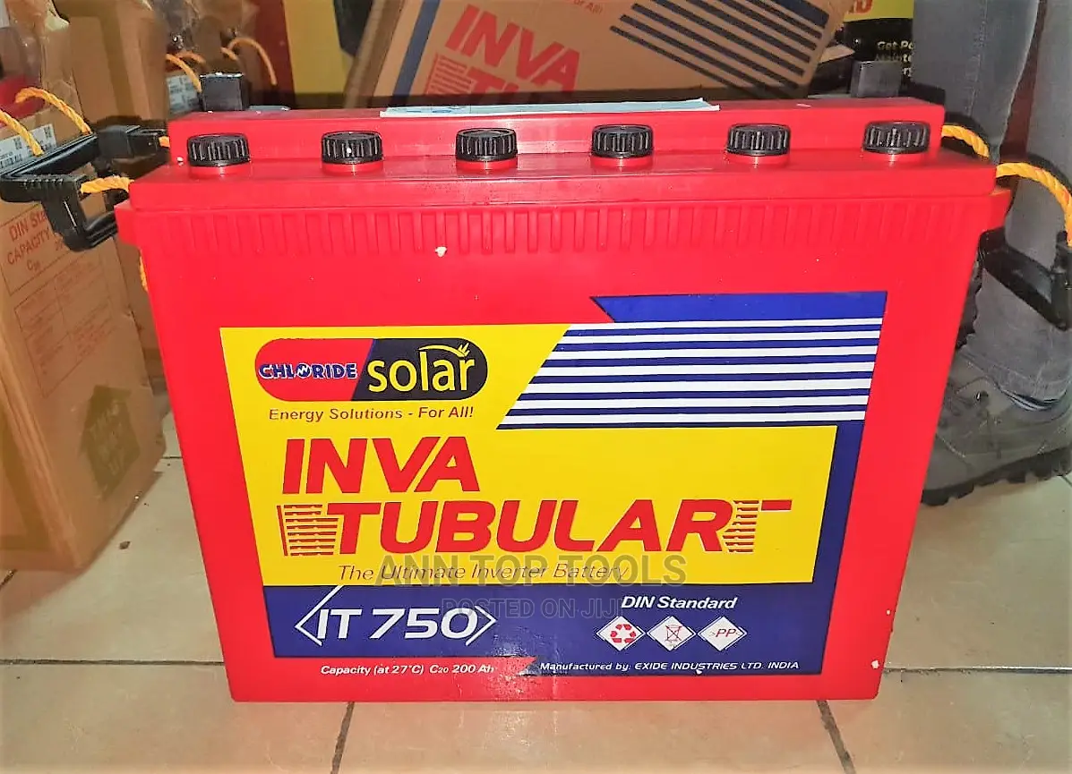 Chloride Solar Battery Inva Tubular 200ah IT750