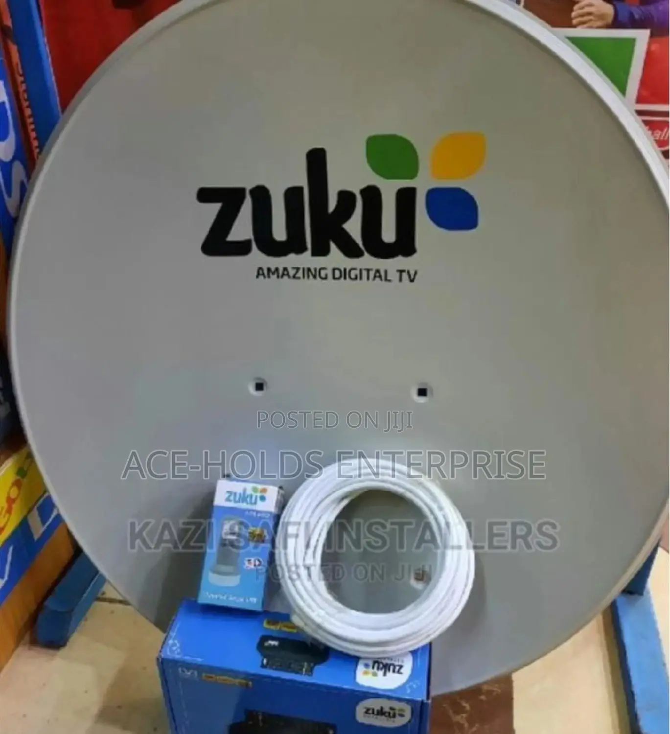 Complete Zuku Decorder+ Dish