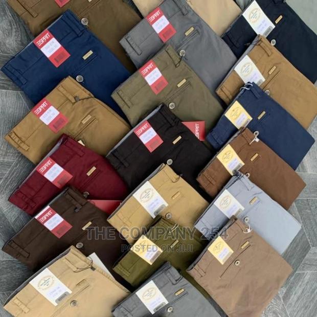 Designer Quality Men's Khaki Pants - thumbnail 3