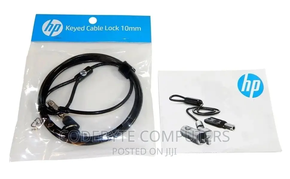 HP Keyed Cable Lock 10 Mm