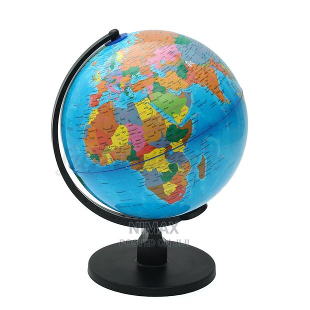 World Map Globe-round