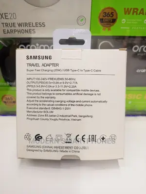 25W Samsung Super Changing C to C Changer