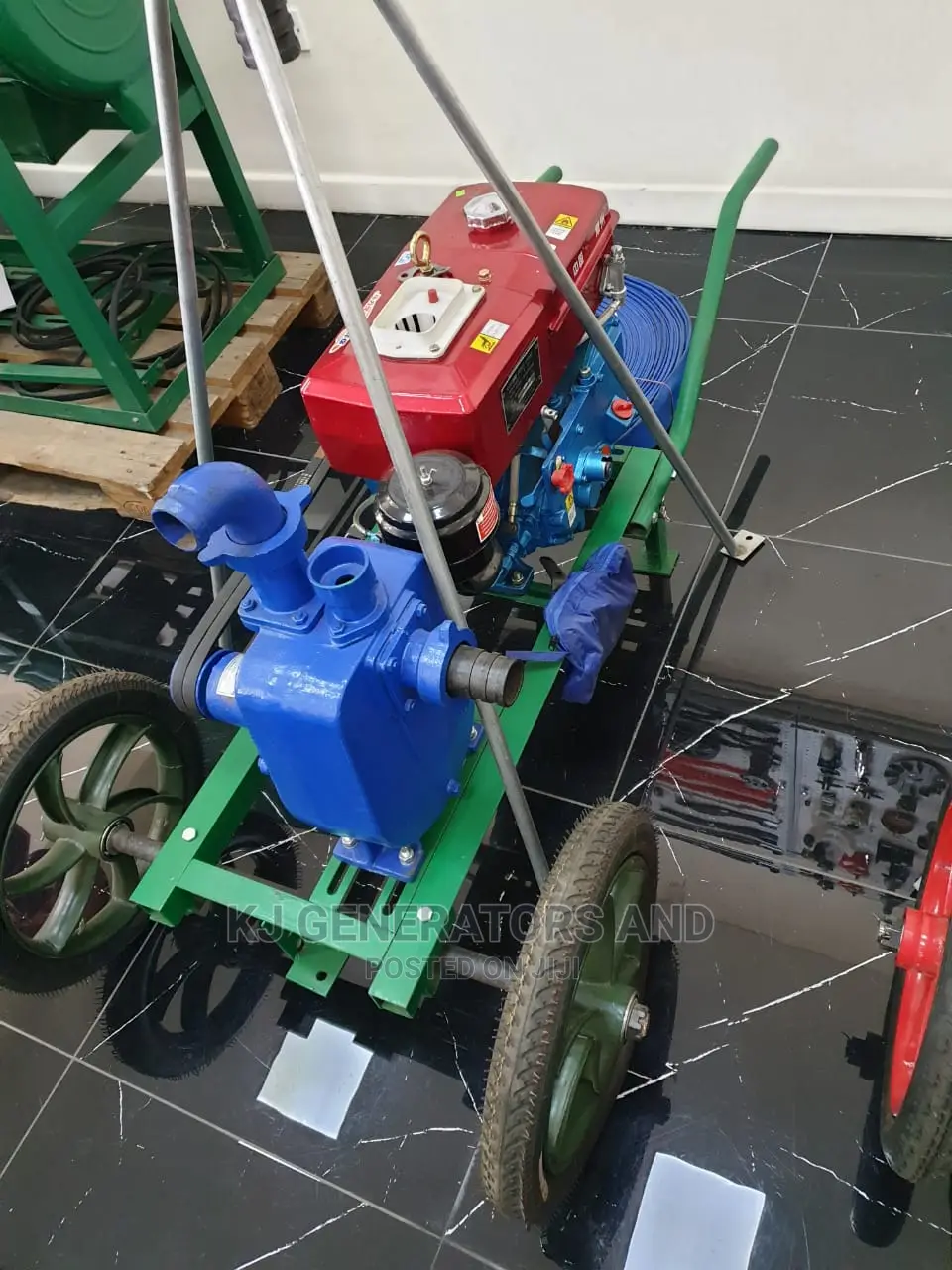 Complete Irrigation Set.