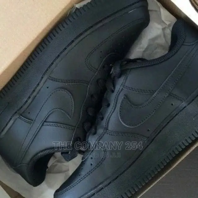 Original All Black Airforce One Sneakers Available