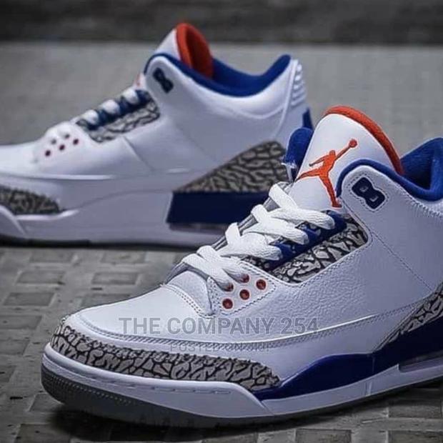Jordan 3 True Blue  Size 40 to 45 at 3900/=