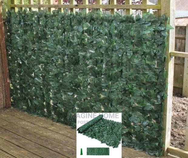 Green Privacy Fence