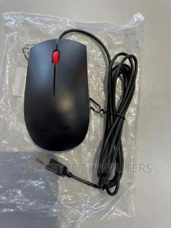 Lenovo USB Mouse - Black - main view
