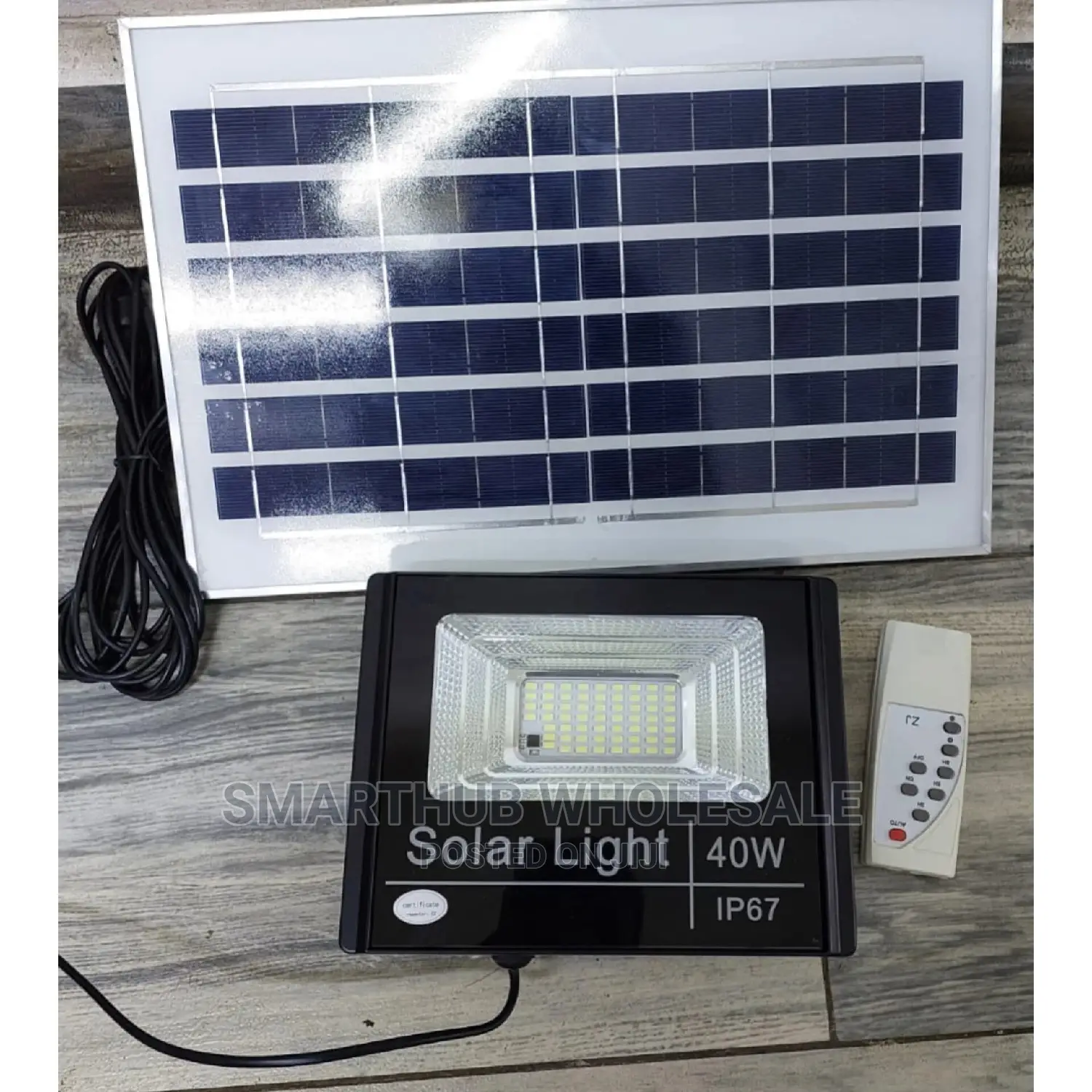 40W Solar Floodlight
