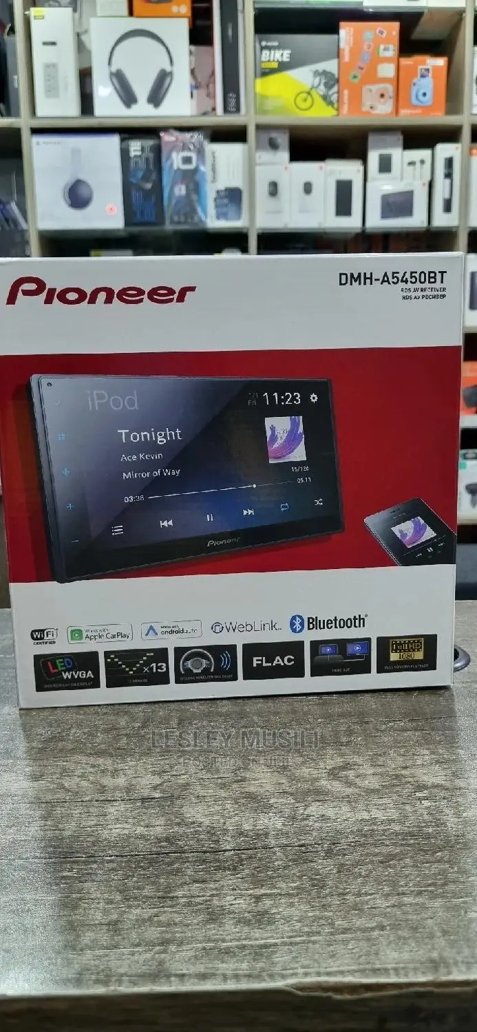 Pioneer DMH-A5450BT 6.8” AV Receiver | Wireless Carplay |
