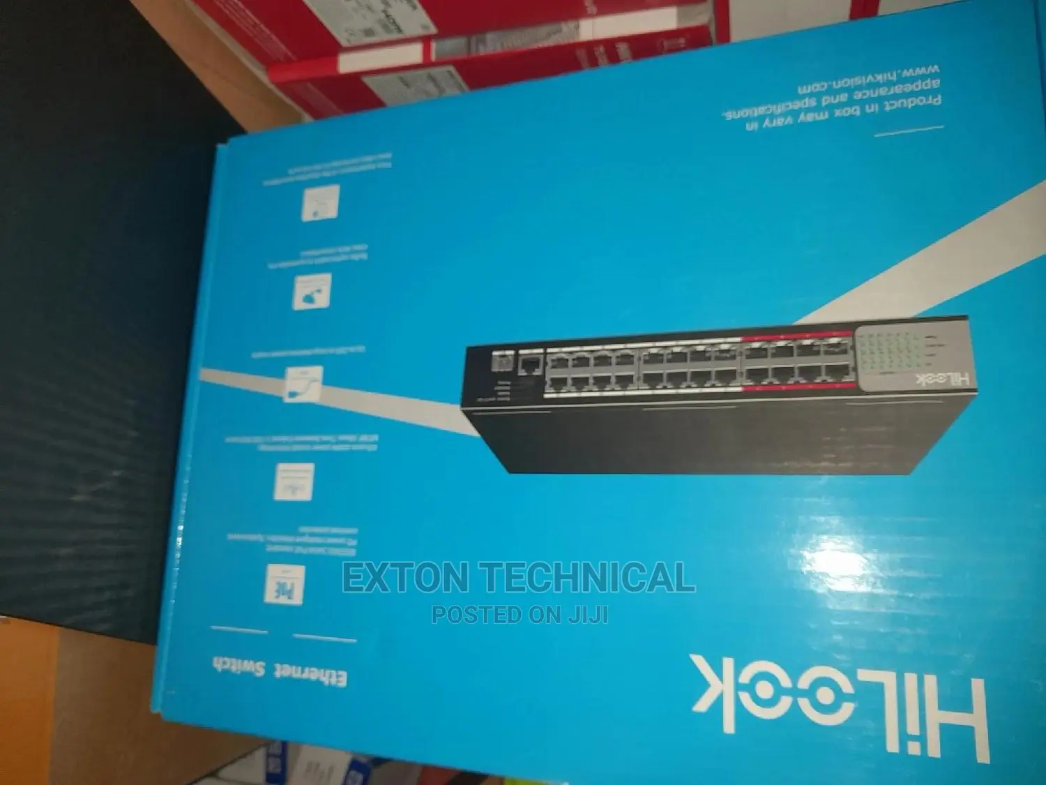 New High Power 24port CCTV Poe Switch