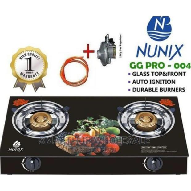 Glass Complete Burner Gas Stove Cooker With Pipe/Regulator - main view