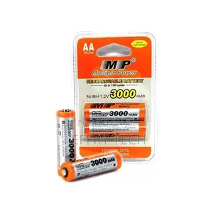 Multiple Power AA,1.2V,3000mah Rechargeable Battery