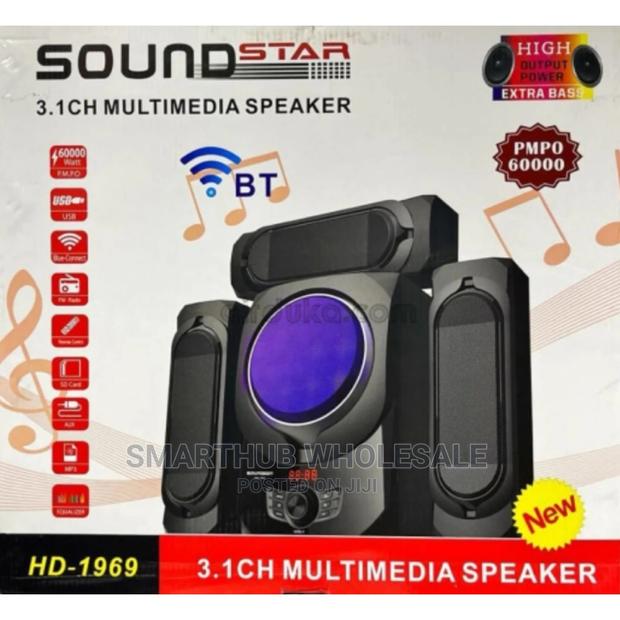 3.1ch Sound Star HD-1969 Multimedia Home Theater System.