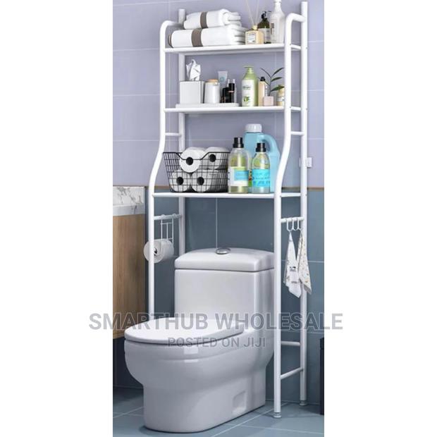 Toilet Rack White - main view