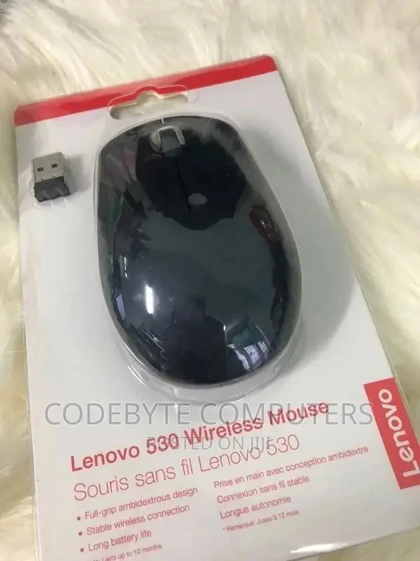 Lenovo 530 Wireless Mouse (Abyss Blue) With Battery