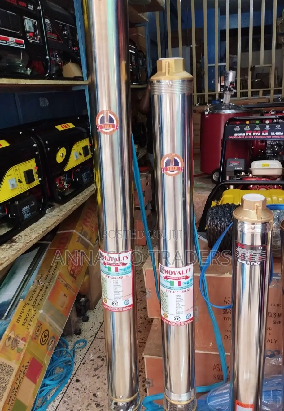 Loyalty Submersible Pump 4hp 3phase