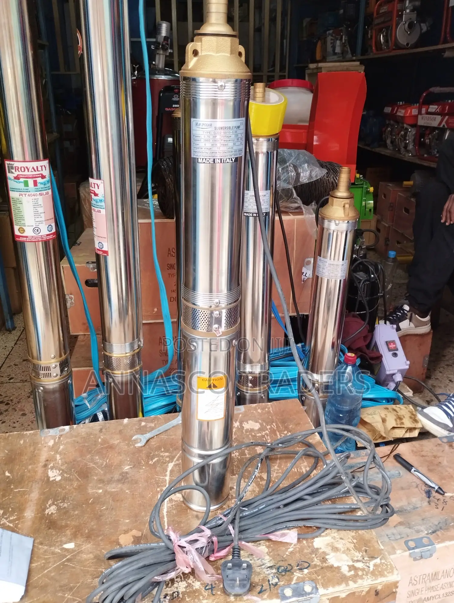 Maxpolla 0.5hp SUBMERSIBLE PUMP