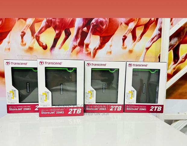 2 Tb Transcend External Hard Drive - main view