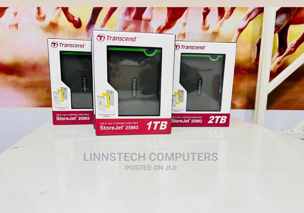 1 Tb Transcend External Hard Drive - main view