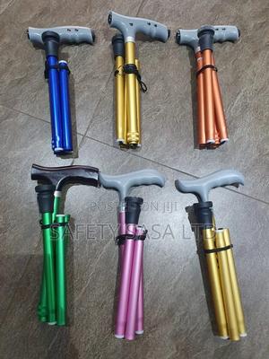 Foldable Walking Stick With Led Lights (Alluminium) - main view