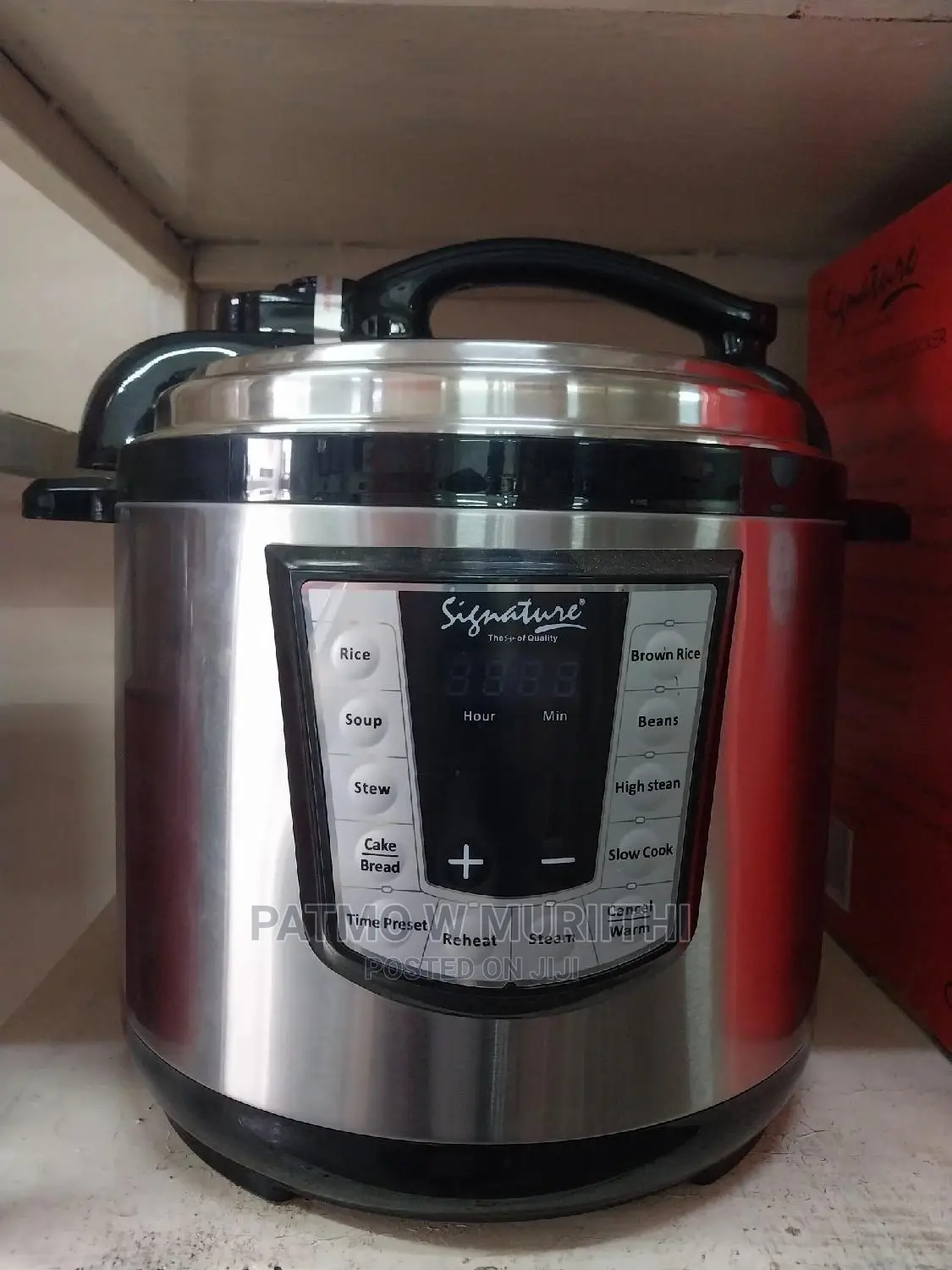 Signature Pressure Cooker 8L