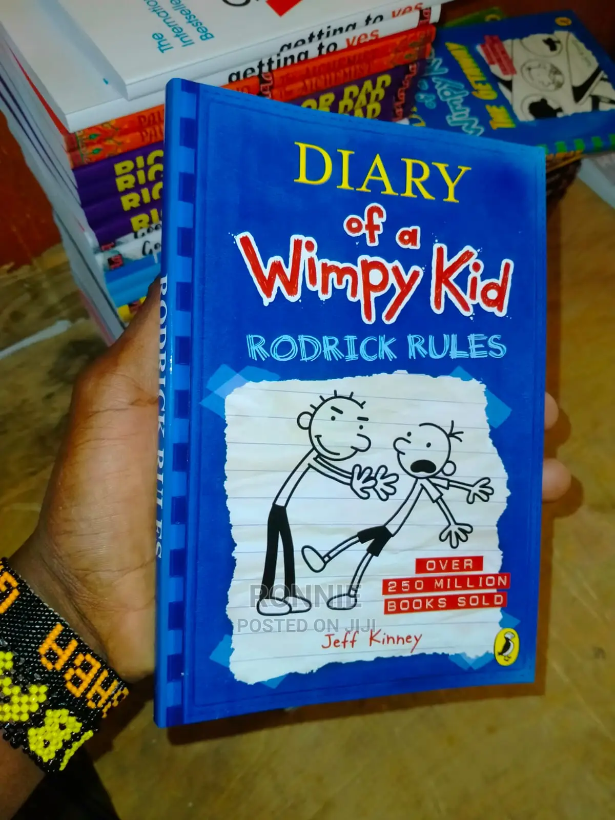 Diary of a Wimpy Kid - Rodrick Rules Book by Jeff Kinney