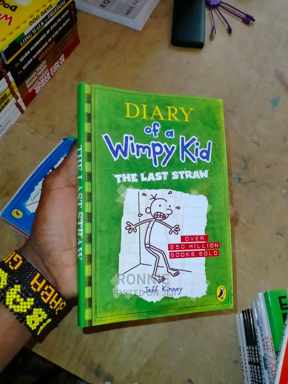 Diary of a Wimpy Kid - The Last Straw Book by Jeff Kinney