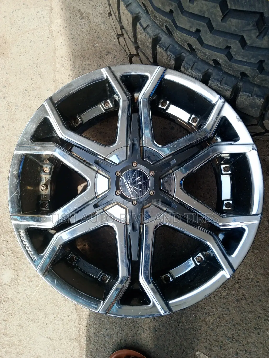 Size 20 Inch Rims Set Fitting Harrier, Vanguard,Mark X