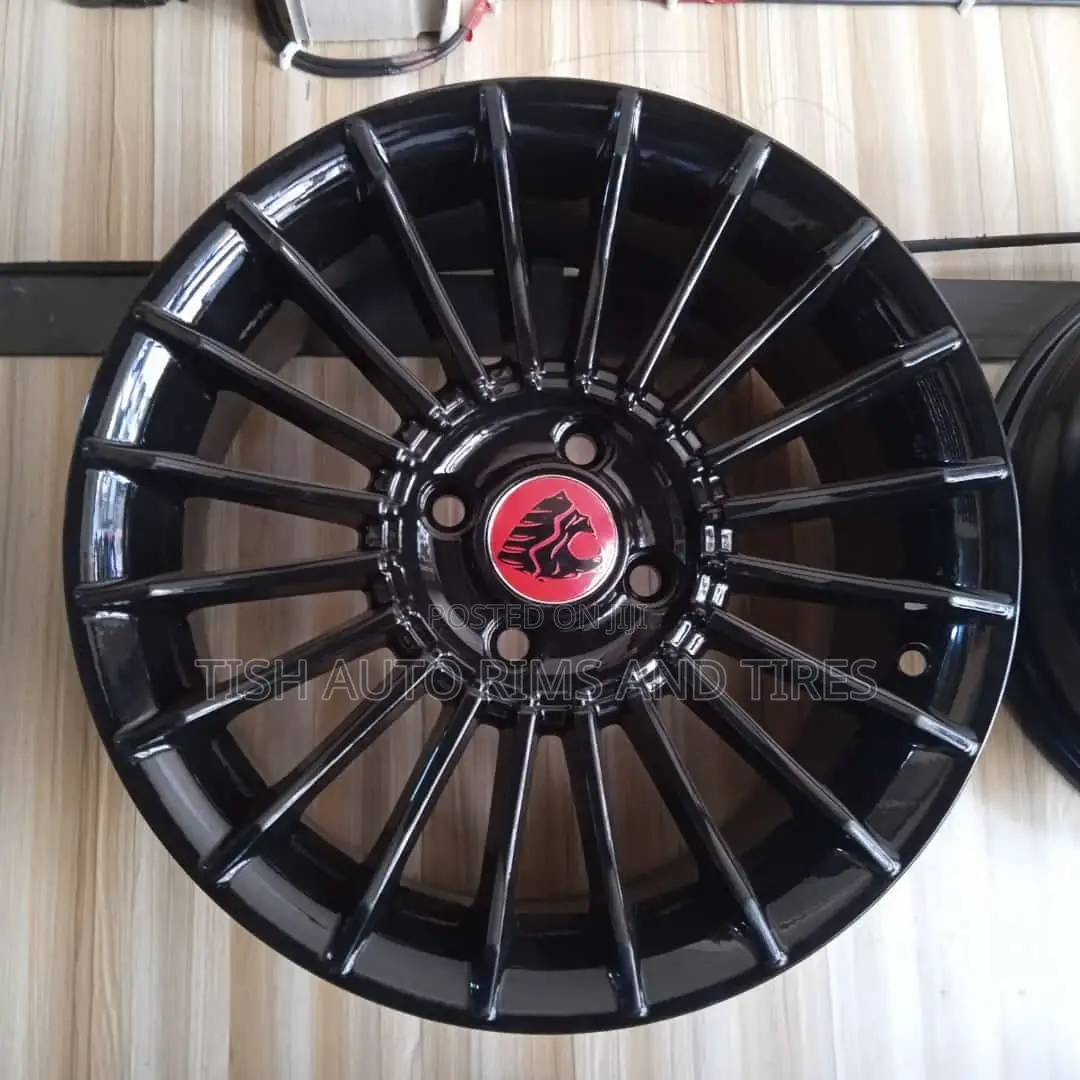 Toyota Rims Size 14 Black Colour