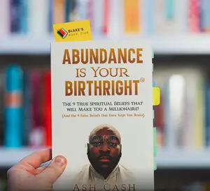 Abundance Is Your Birthright Book by Ash Cash