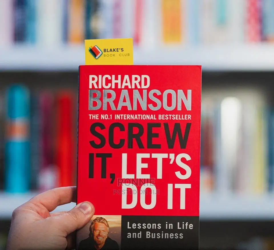 Screw It Let's Do It Book by Richard Branson