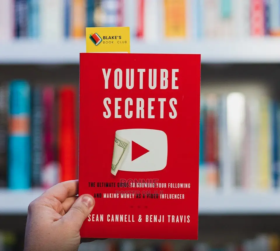 Youtube Secrets Book by Sean Cannell Benji Travis