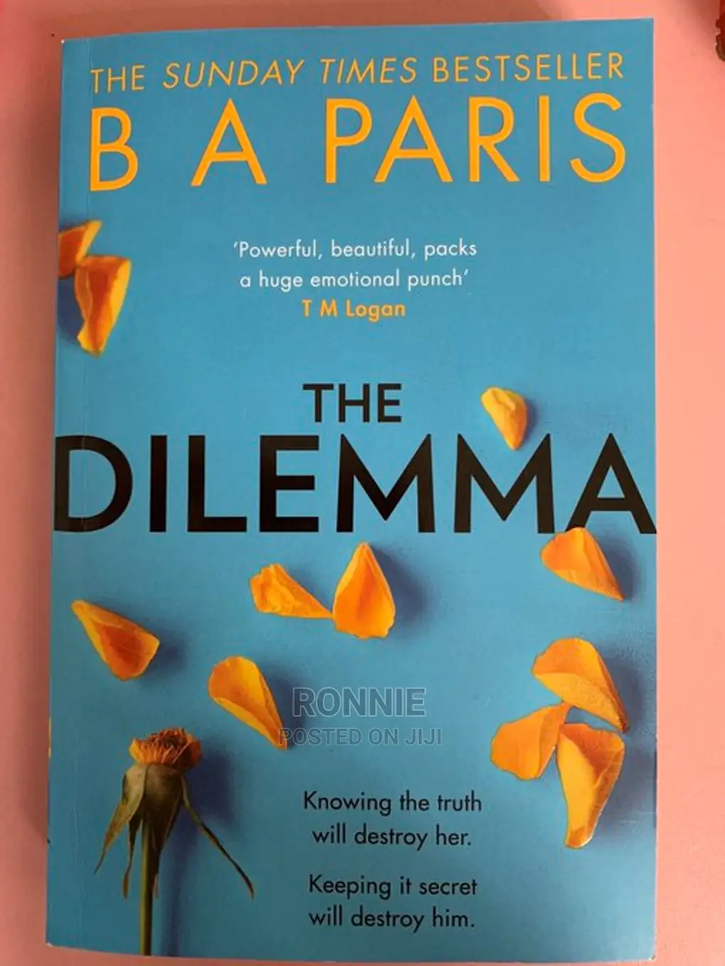 The Dilemma Book by B.A. Paris