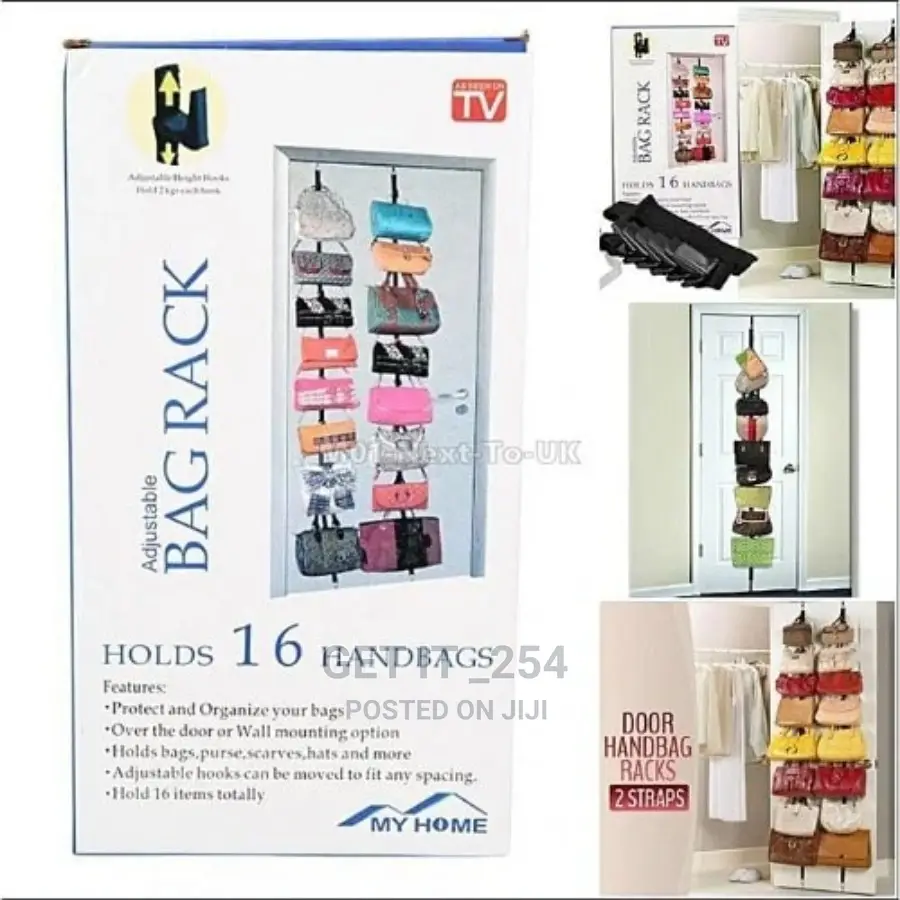 Over the Door 16 Handbags Hanger